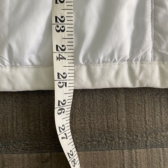 FootJoy Insulated Golf Vest Womens M White Aquamarine Full Zip Reversible Jacket - Picture 5 of 16